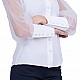 Ladies Long Sleeve Formal Blouse B 50822 WHITE / 2020