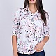 Women's Blouse with Floral Motifs 20418 / 2020