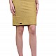 Women's Skirt in Mustard Color P 21136