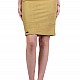 Women's Skirt in Mustard Color P 21136