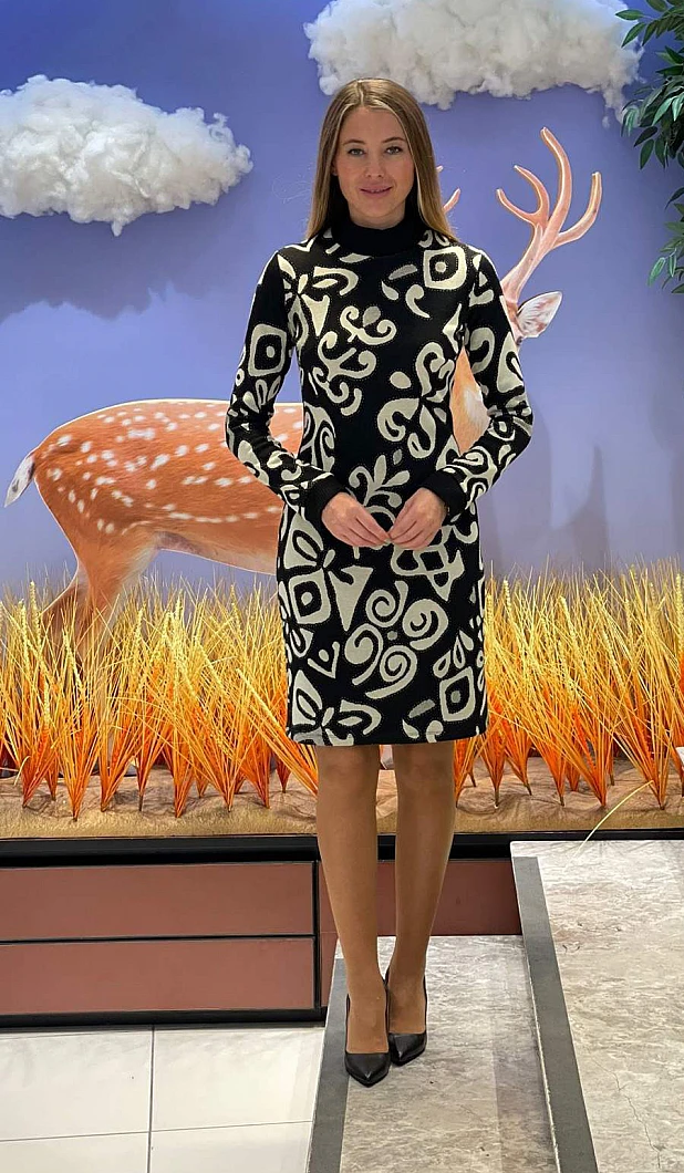 Ежедневна Рокля от Финно Плетиво 22507 / 2022 Ежедневна Рокля от Финно Плетиво 22507 / 2022